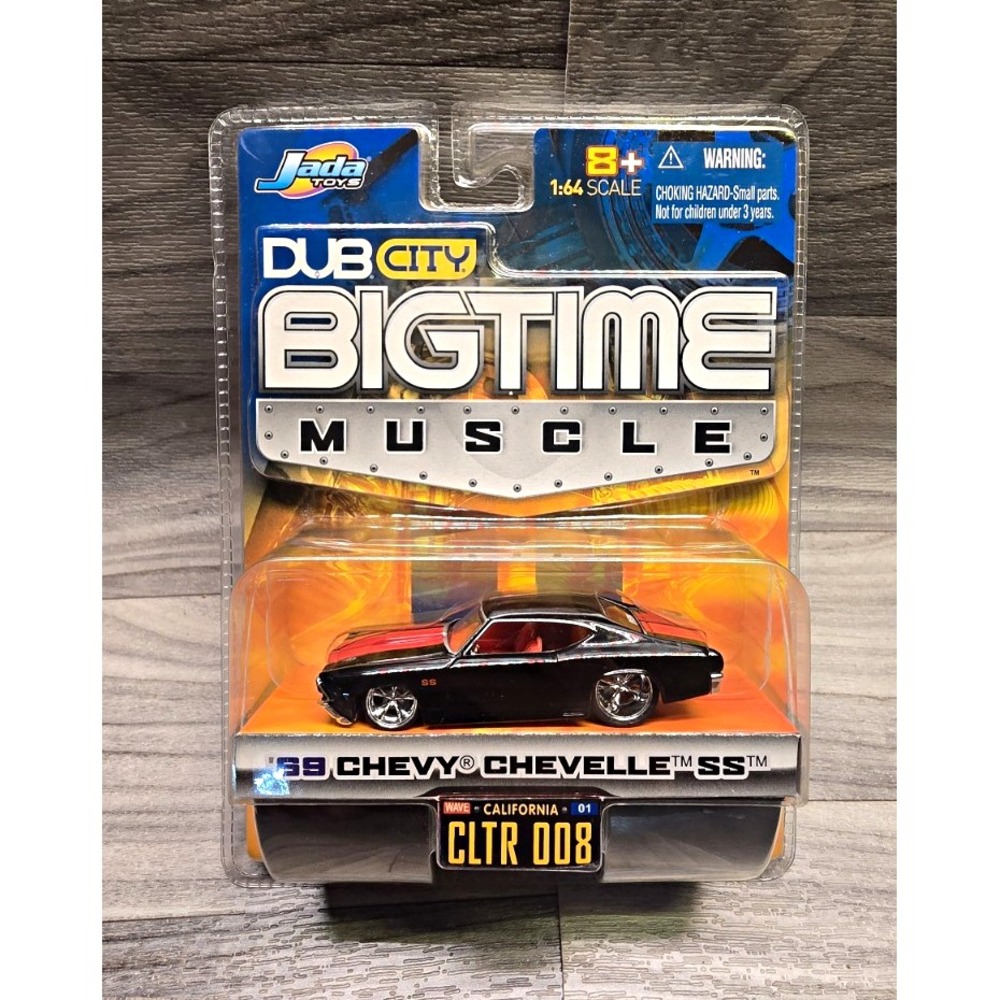 Jada Toys Dub City Bigtime Muscle 1:64 scale '69 Chevy Chevelle SS (CLTR 008)